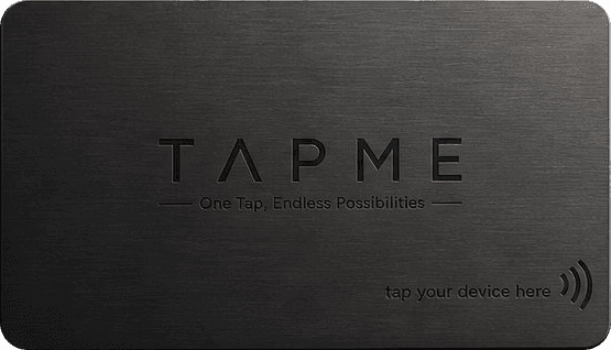 TAPME Metal NFC Card