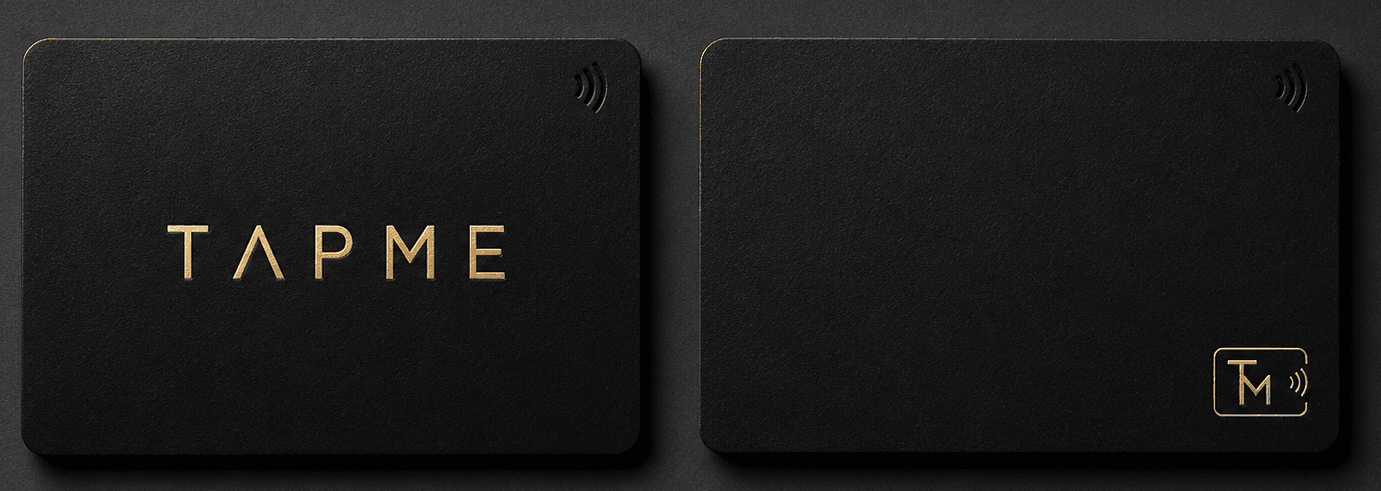 TapMe PVC NFC cards